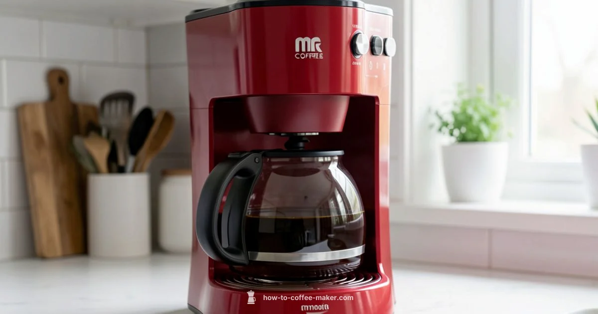 Red MR Coffee - BrewGuide Pro
