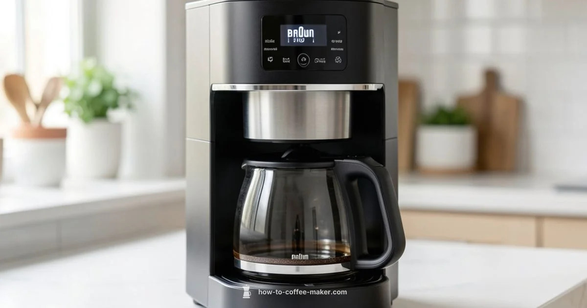 Clean Braun Coffee Maker - BrewGuide Pro