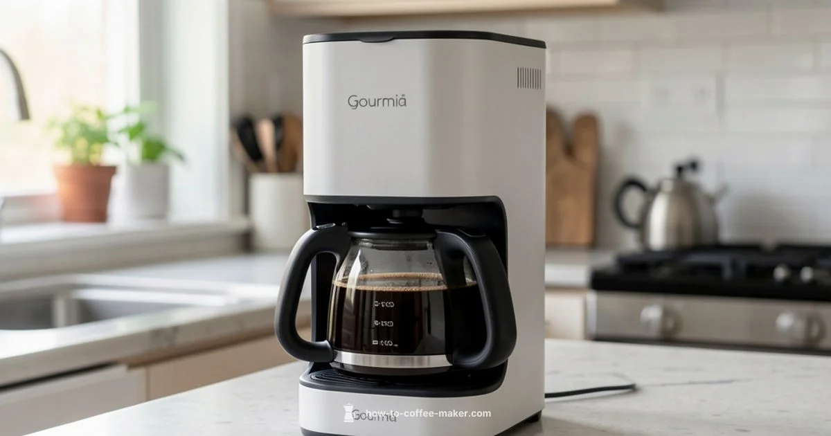 Gourmia Coffee Maker - BrewGuide Pro