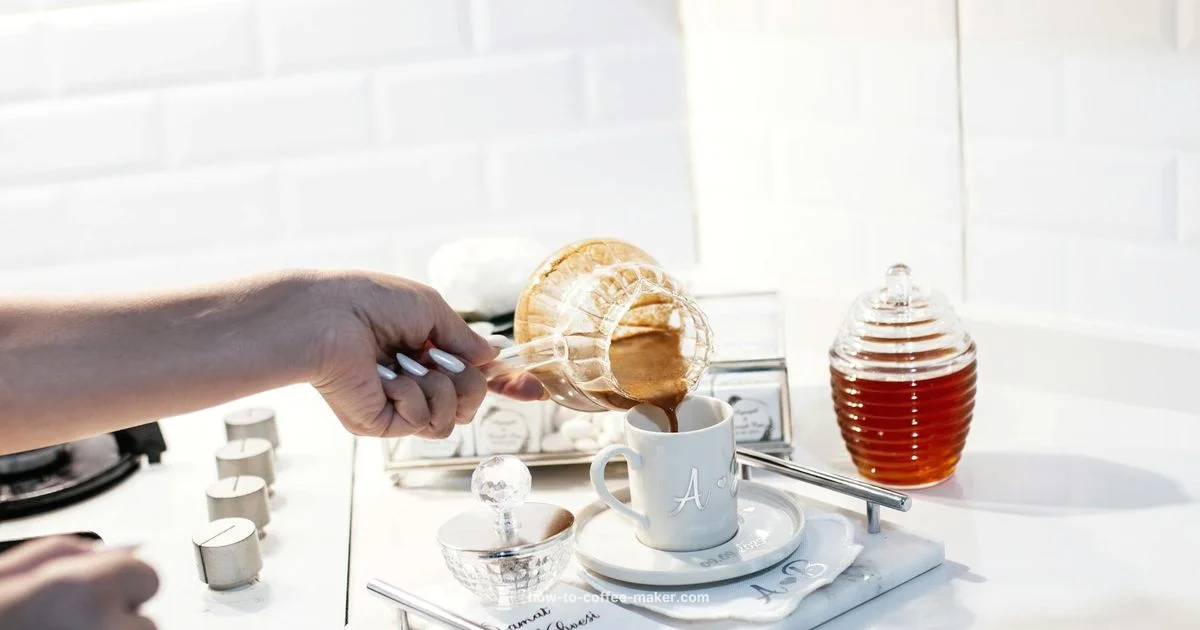 White Coffee Maker - BrewGuide Pro