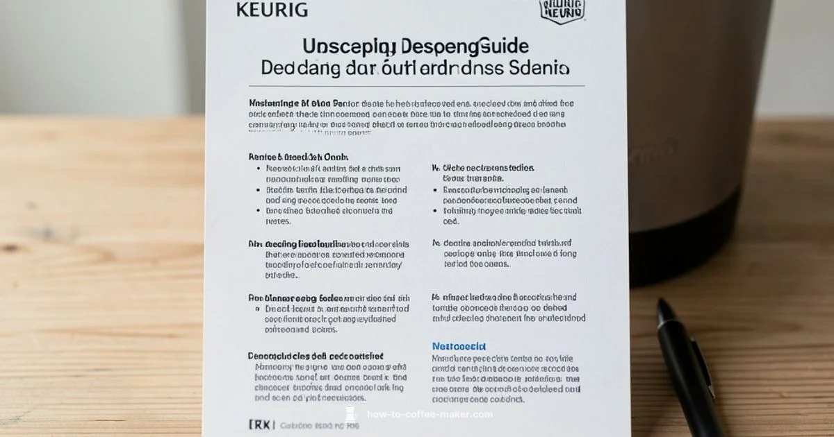 Descale Your Keurig Descale Your Keurig - BrewGuide Pro